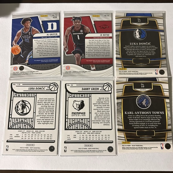 Basketball Trading Card Set - Multicolor - Picture 2 of 2